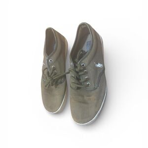 Polo by Ralph Lauren Olive Green Flats